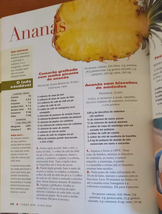 Livro receitas Saudáveis
