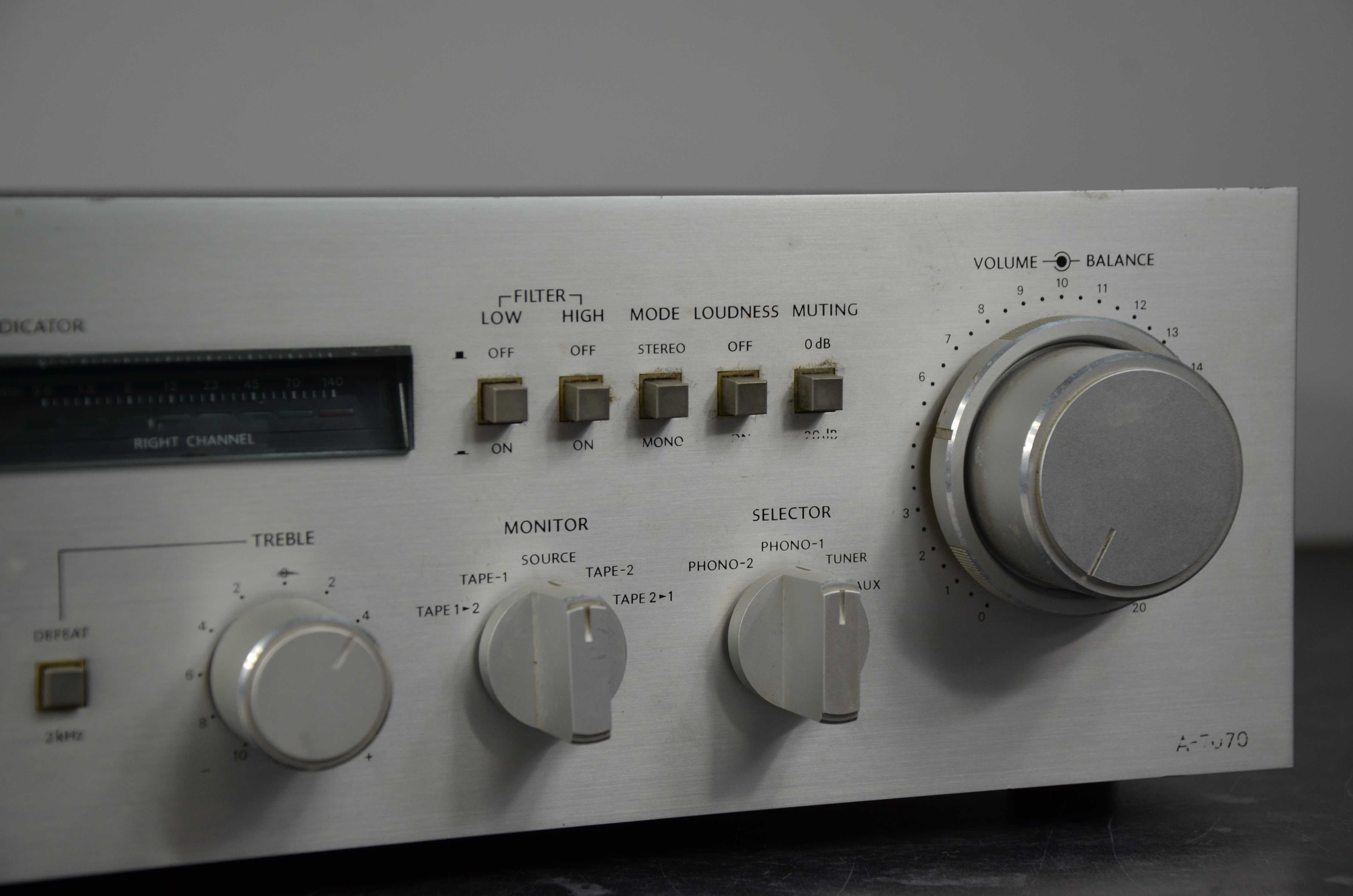 Wzmacniacz STEREO ONKYO A-7070 Okazja vintage Japan