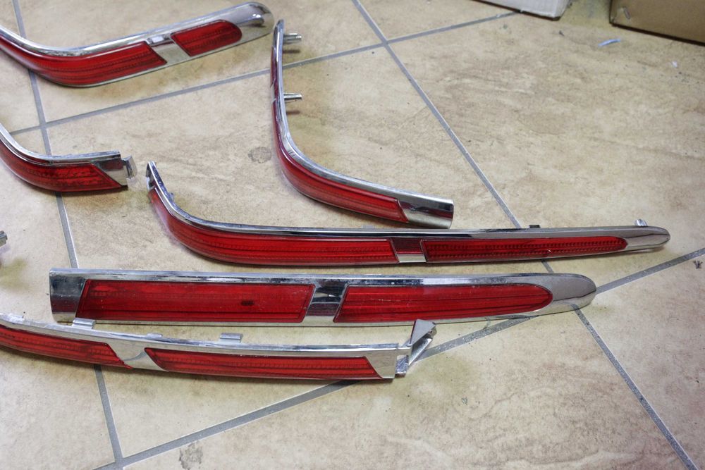 4340 Listwy na kufer komplet Listwa kufra Honda Goldwing GL 1800