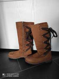 Timberland __kozaki buty zimowe sznurowane