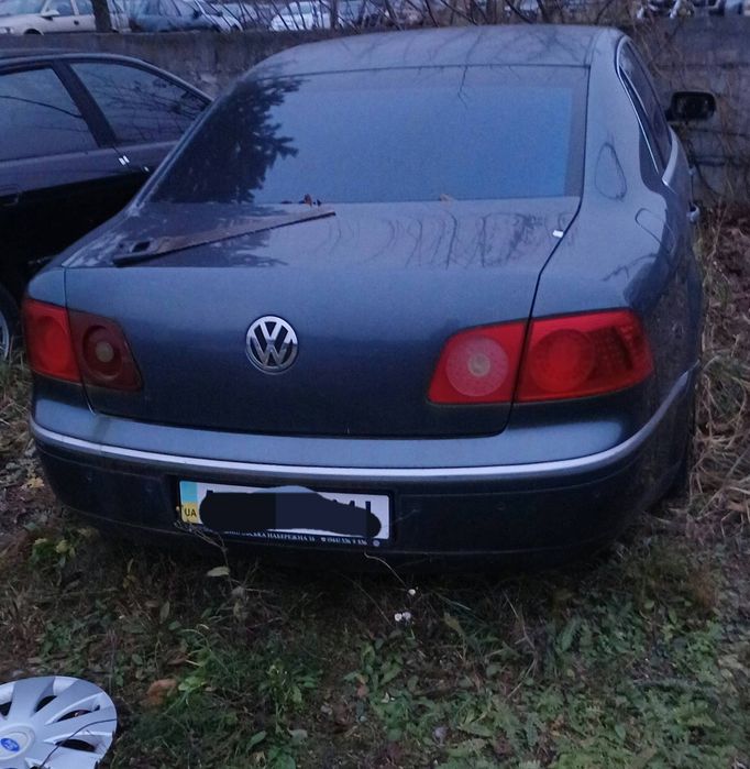 VOLKSWAGEN PHAETON фольксваген фаетон бампер  фара капот турбина насос