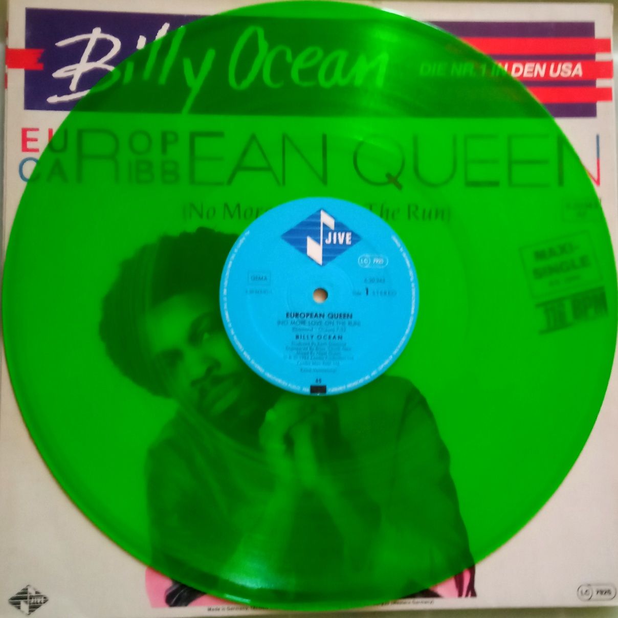 Vinil maxis - Billy Ocean - European Queen