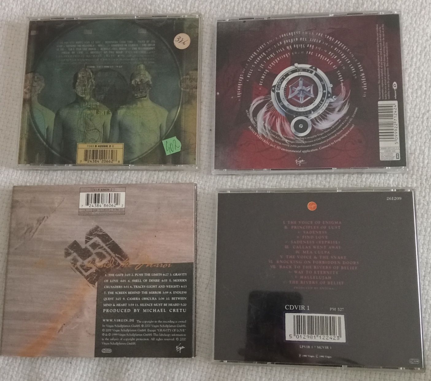 4 albuns CD Enigma