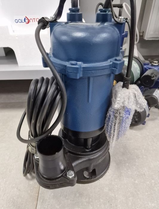 Насос фекальний 2.5 кВт з ножем. Для каналізації