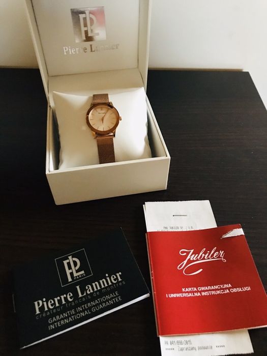 Pierre Lannier zegarek bransoleta