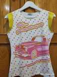 T-shirt anos 60 colorida