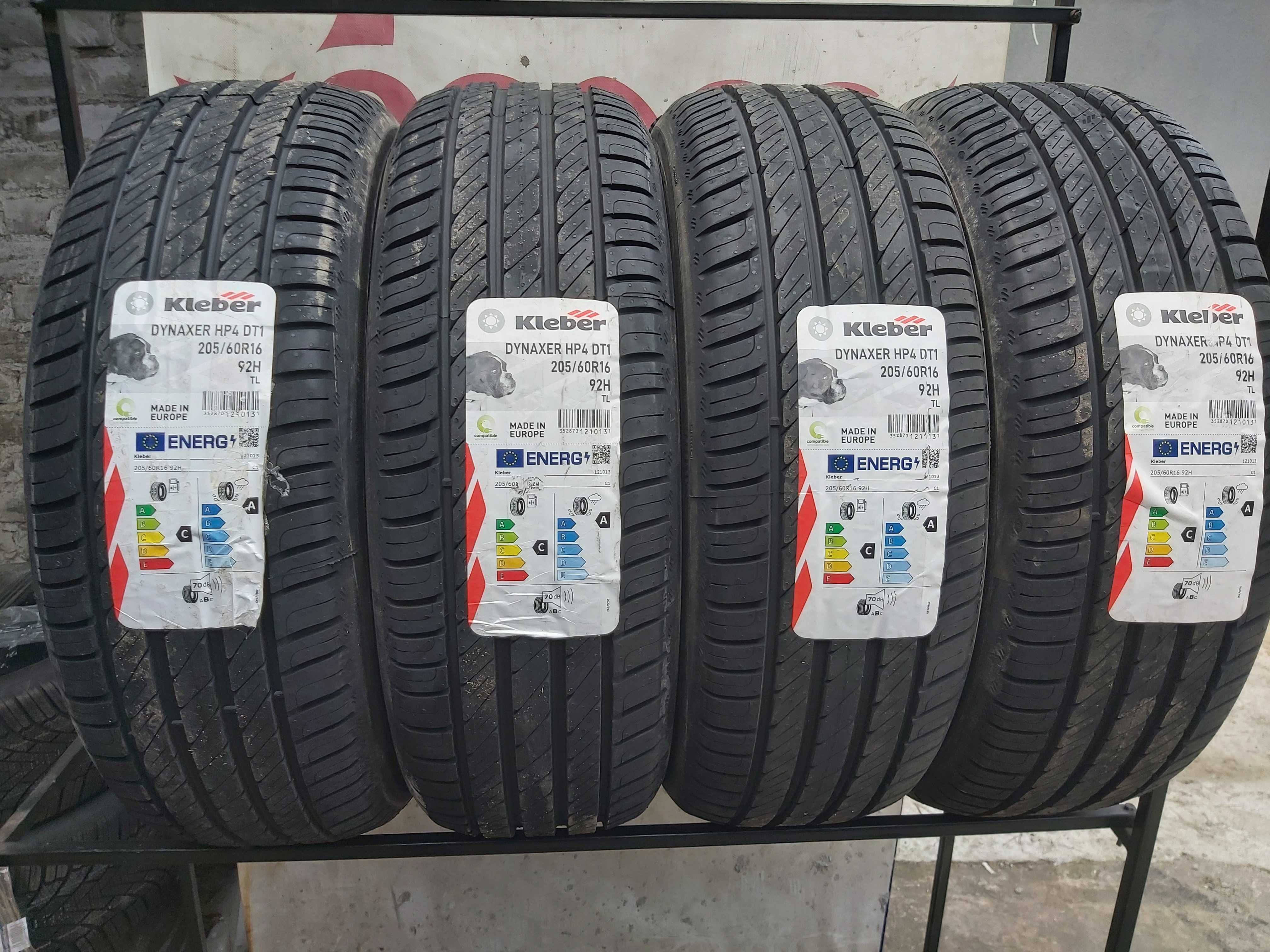 205/60R16 Kleber Dynaxer HP4 Cztery nowe opony letnie