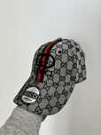 Chapéu Cinza/Preto Gucci