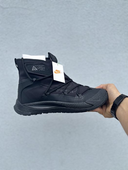 Зимові Nike ACG Terra Antarktik Gore-TEX Black 100% натуральне хутро