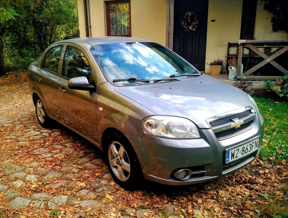 Chevrolet Aveo Instalacja gazowa, nowa butla, automatyczna klimatyzacja