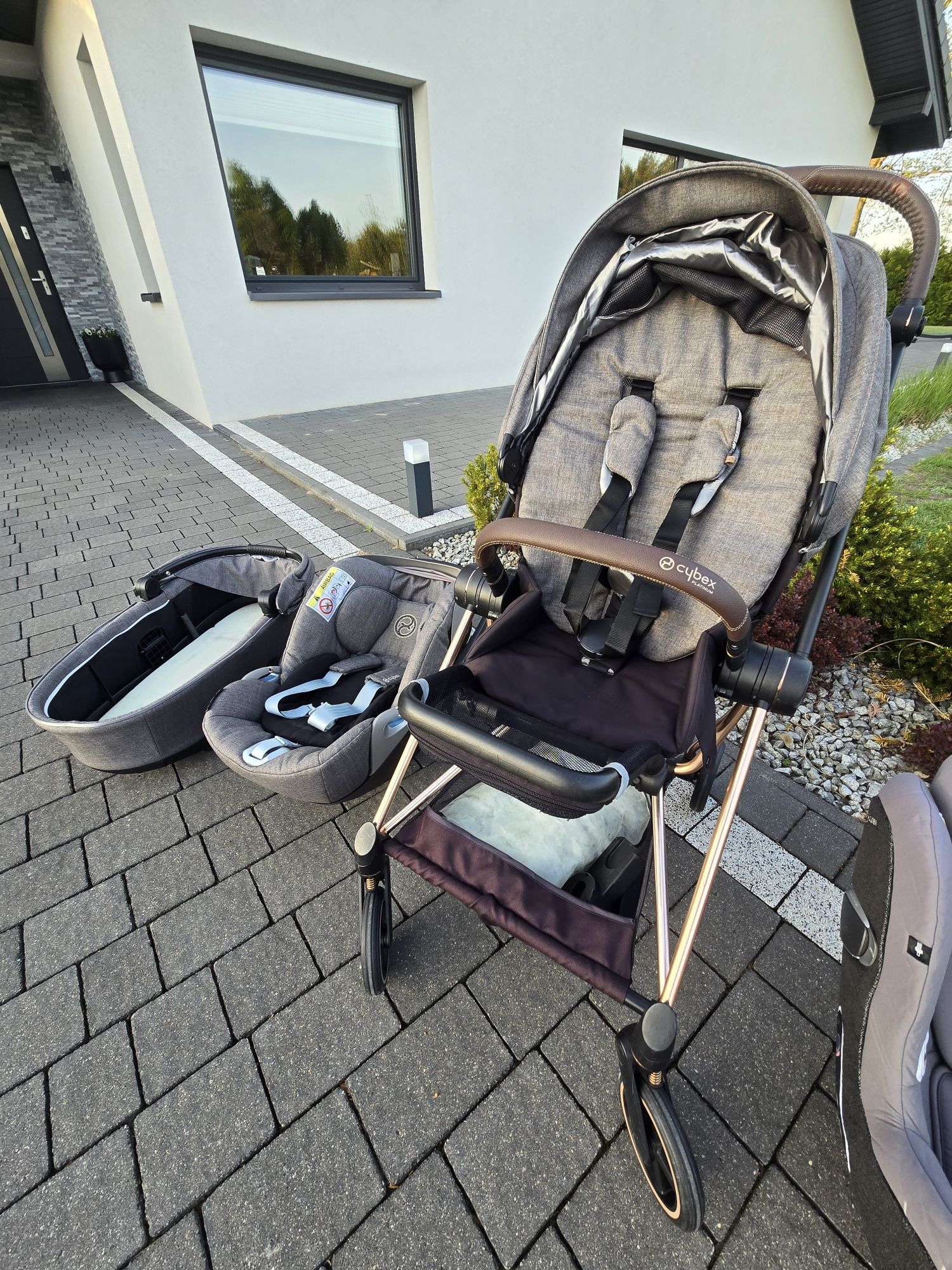 Wózek dziecięcy Cybex Platinum cały zestaw