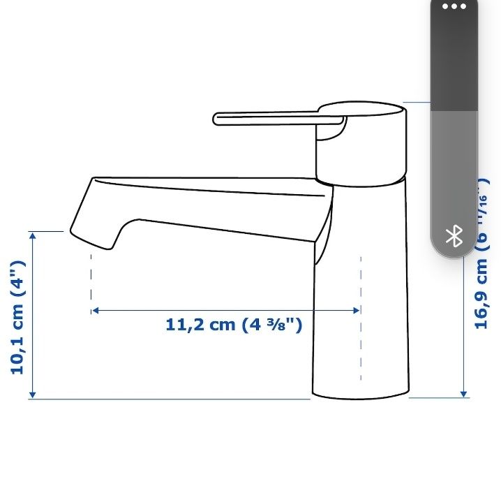 Bateria umywalkowa