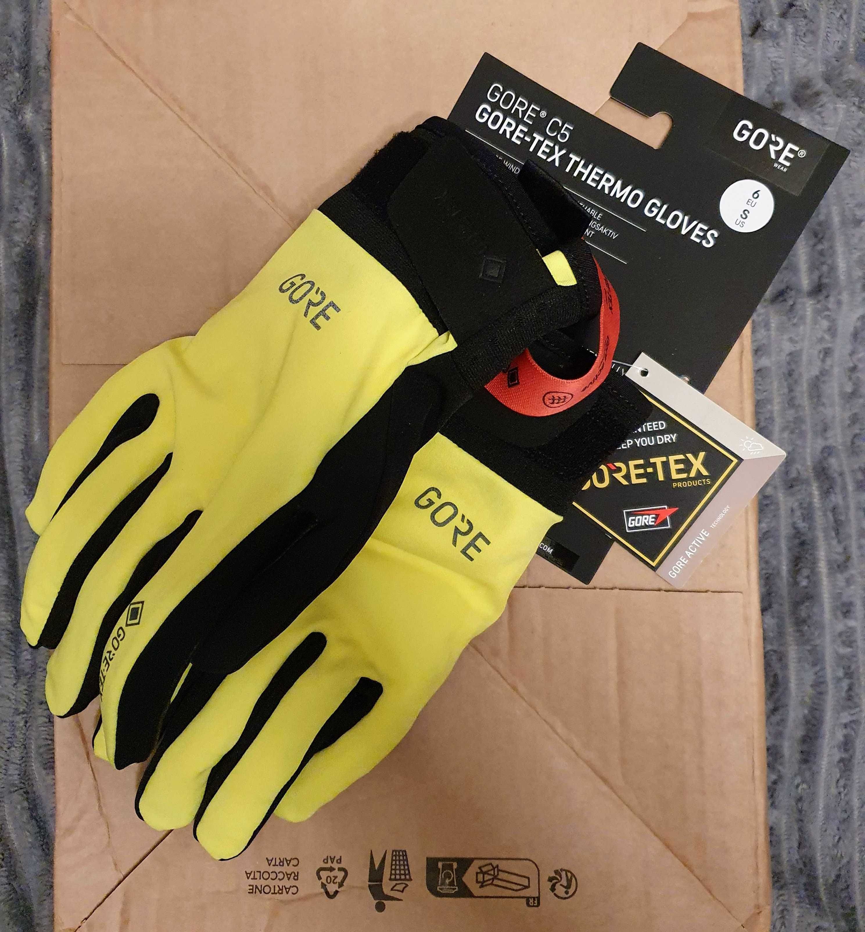 Rękawice C5 Gore-tex Thermal gloves Gorewear (nowe) (S)