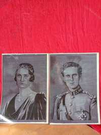 Plakat/ obraz Leopold III i Königin Astrid