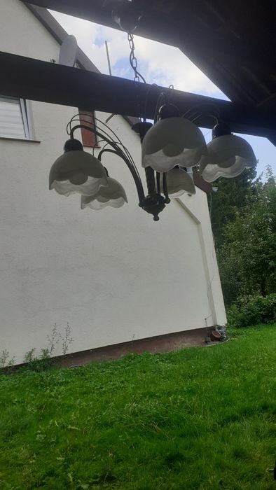 Żyrandol 5 ramion do salonu