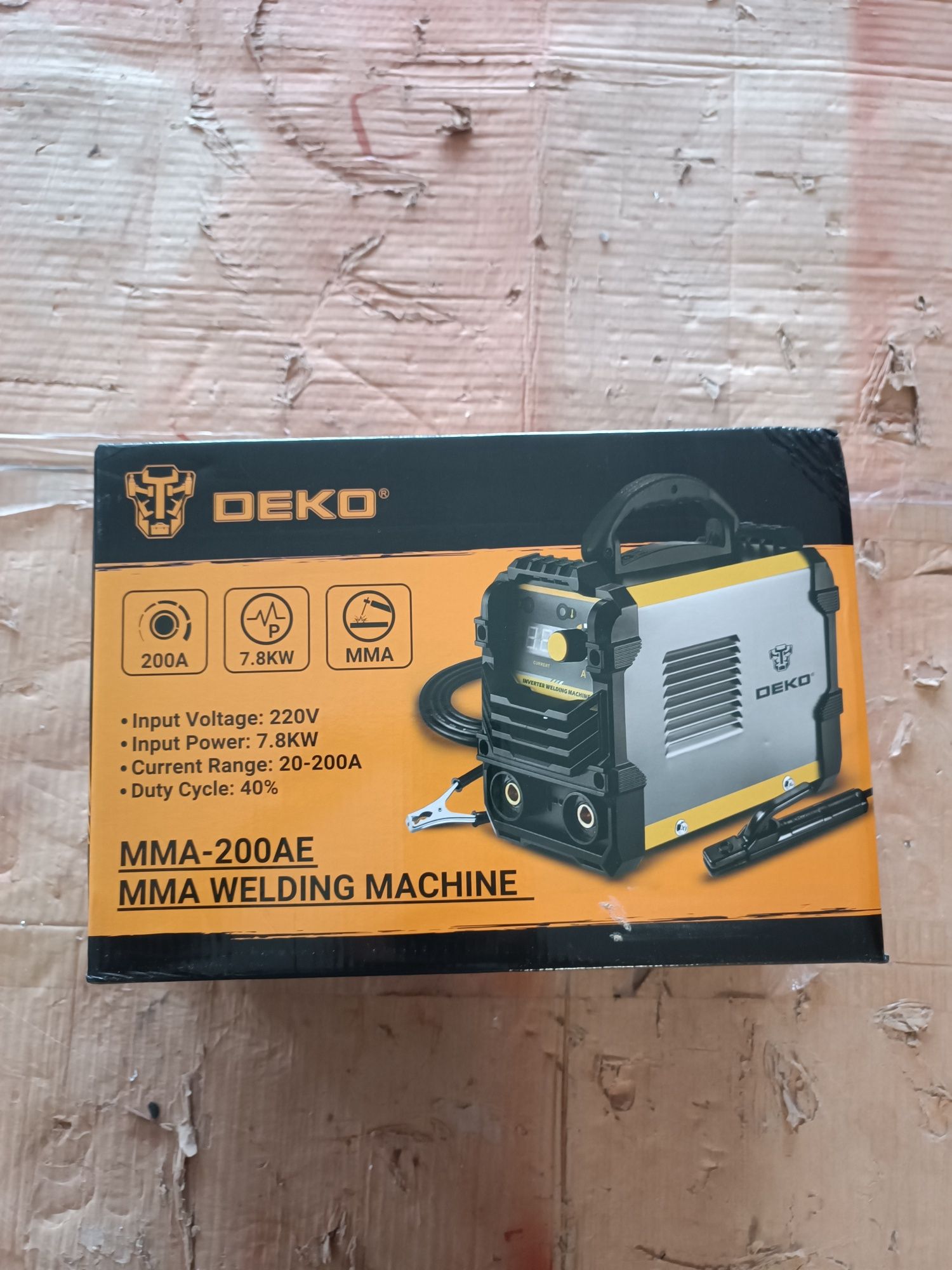 Aparelho soldar novo deko 200A