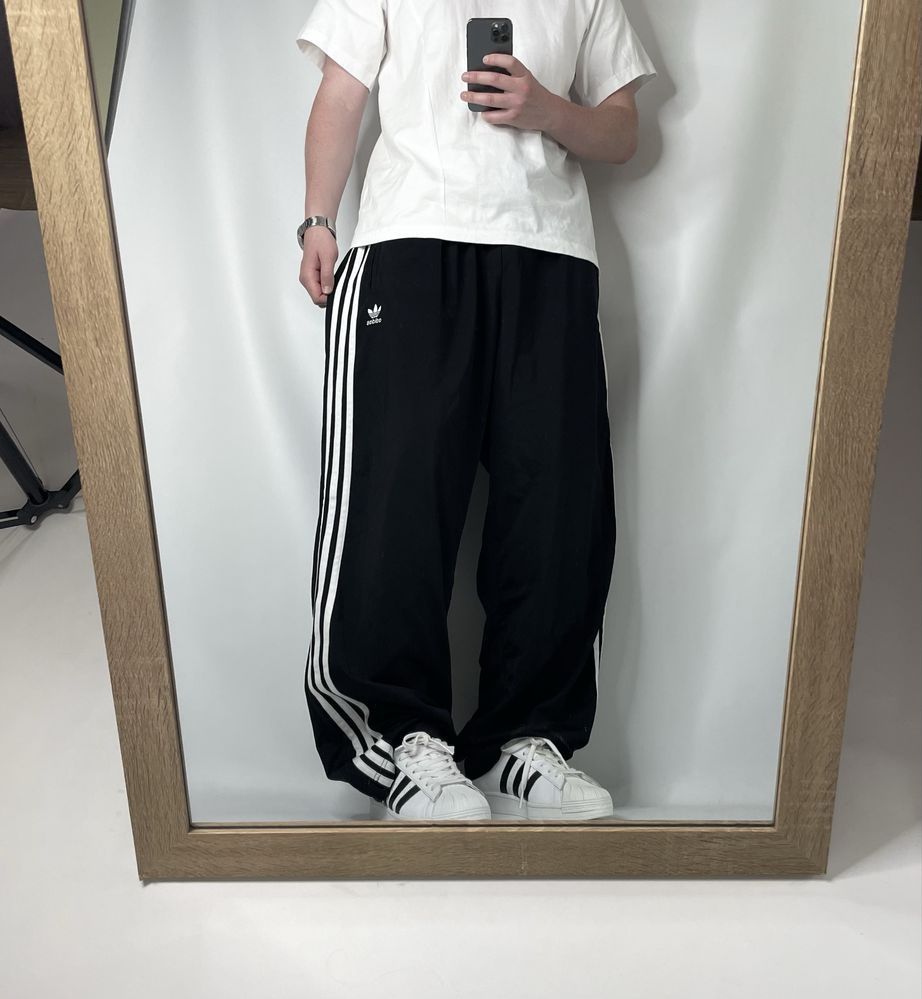 Широкі штани Adidas Firebird широкие спортивки адидас baggy y3 balenc