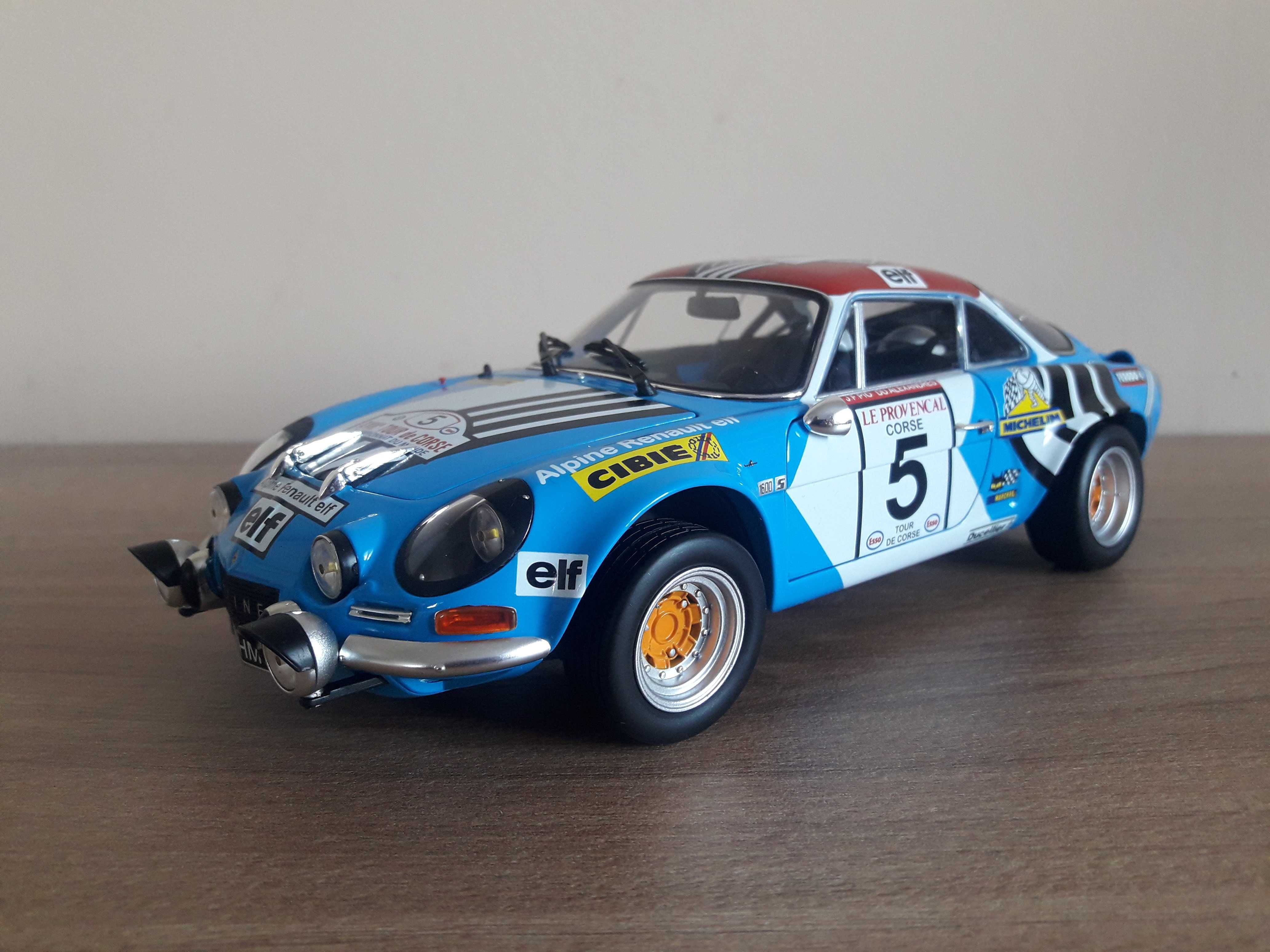 Alpine-Renault Kyosho 1:18 wrc rajd rally rallye