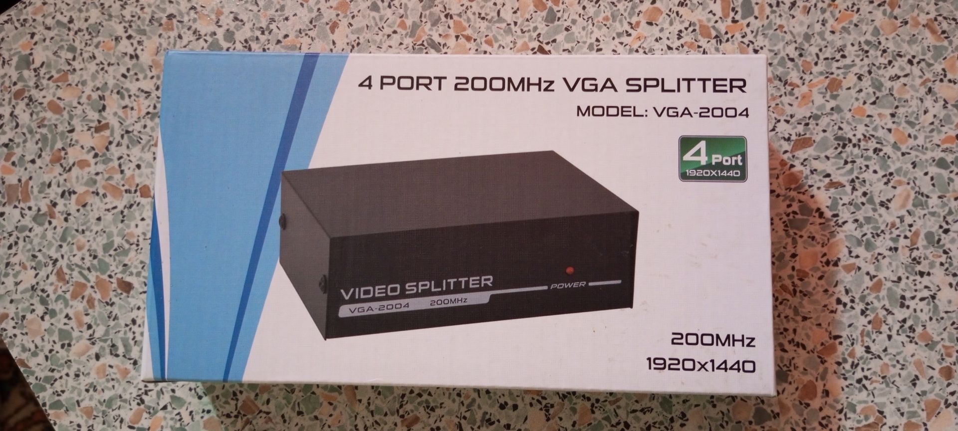 VGA SPLITTER 4 PORTS, видео сплиттер