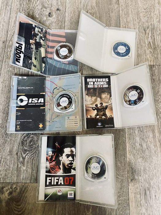 Лот дисків для psp, xbox, ps2, sega