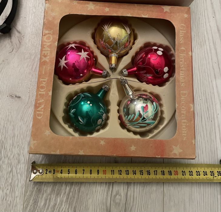 Bombki na choinkę ręcznie malowane Ząbkowice