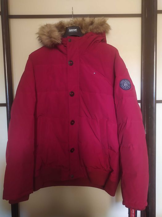 Зимова чоловіча куртка Tommy Hilfiger Arctic Cloth Bomber (оригінал)