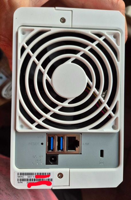 Synology DS220J dysk sieciowy NAS  1Gb z dyskiem 1TB
