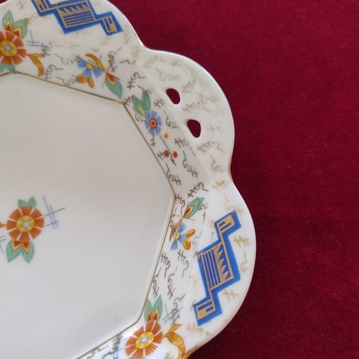 Miseczka porcelanowa, RS Tillowitz, Tułowice, lata 30., Art Deco