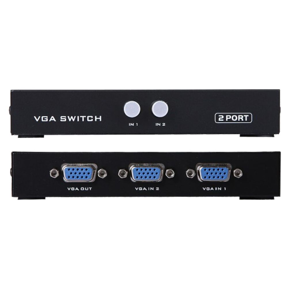 Switch obrazu VGA 2x1 Monitor rozdzielacz przejściówka