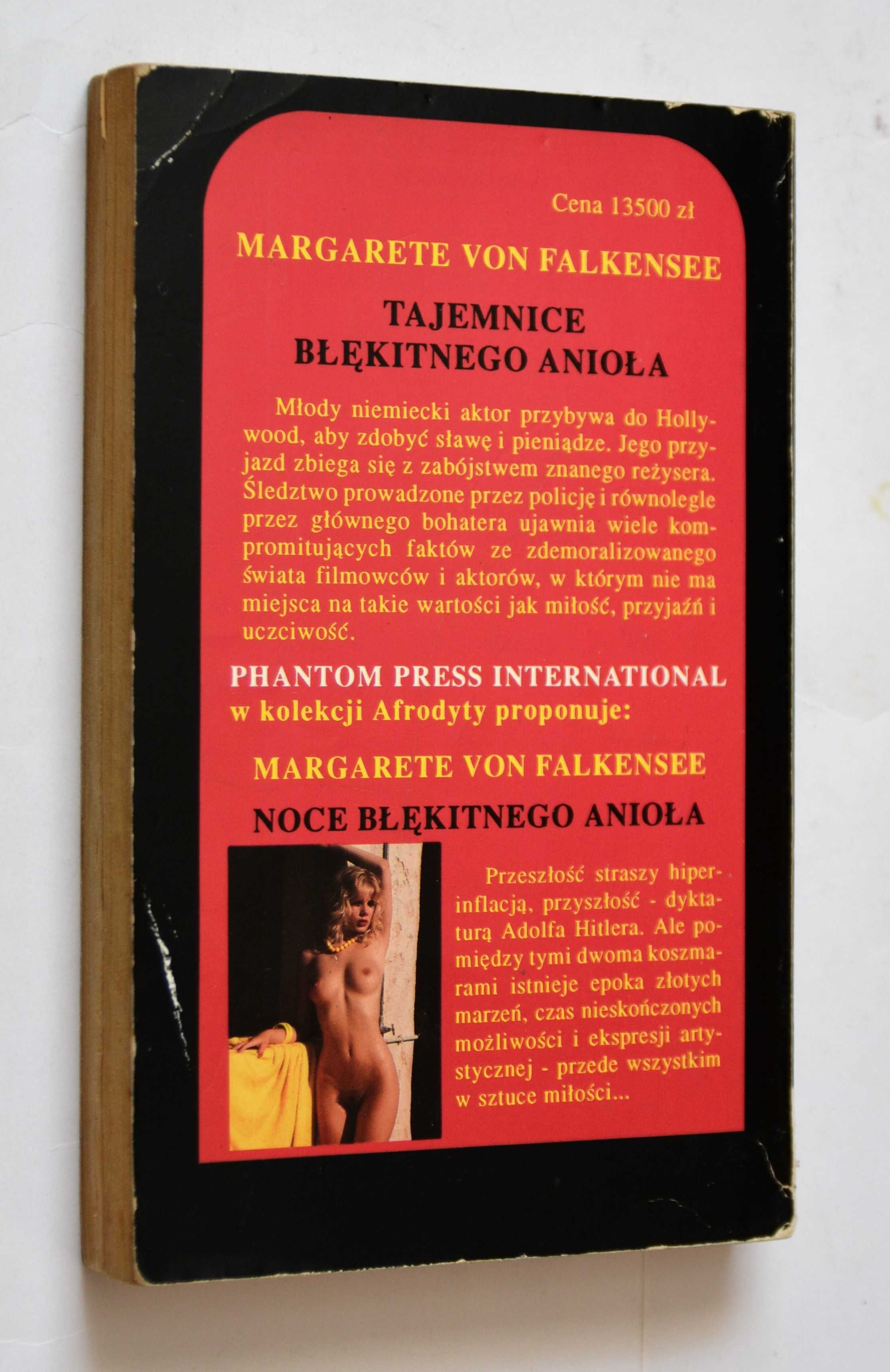 Tajemnice błękitnego anioła Margarete von Falkensee