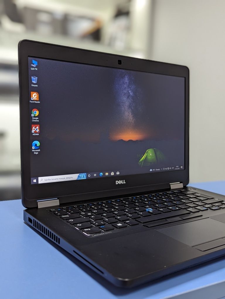 Ноутбук DELL Latitude E5470/14/HD/I5-6300/8/256/стильний.опт.роздріб