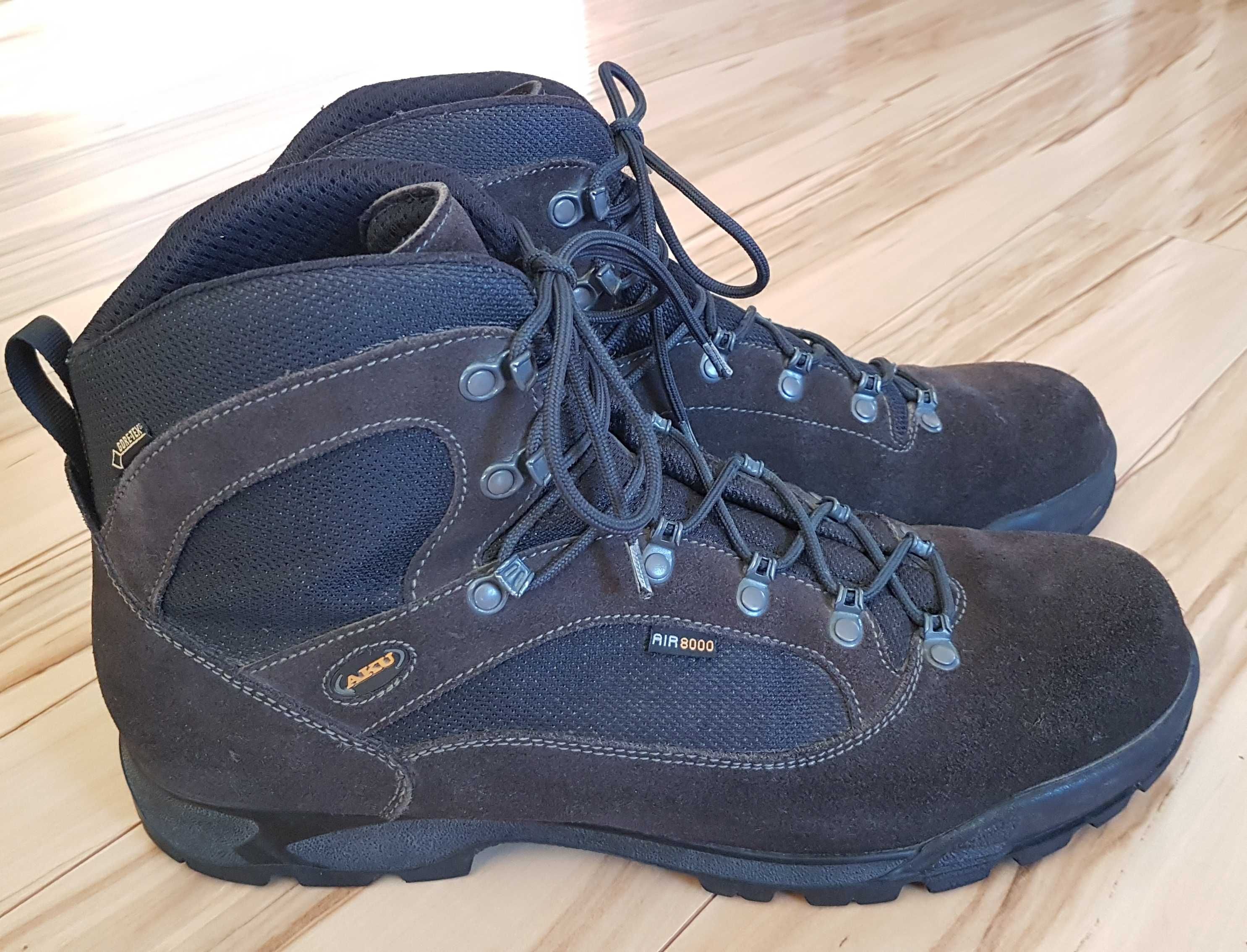 Buty trekkingowe AKU r. 46 Gore-Tex Vibram j. Meindl Lowa wkł. 30,8 cm