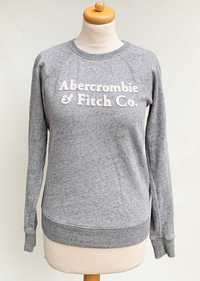 Bluza Szara Dresowa Abercrombie&Fitch XS 34 Dres