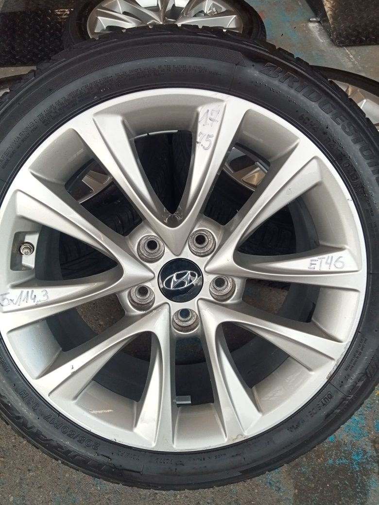 Alufelgi Hyundai 5x114,3 17