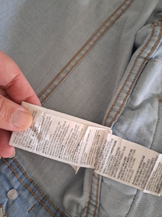 Casaca de ganga de menina de 11 anos