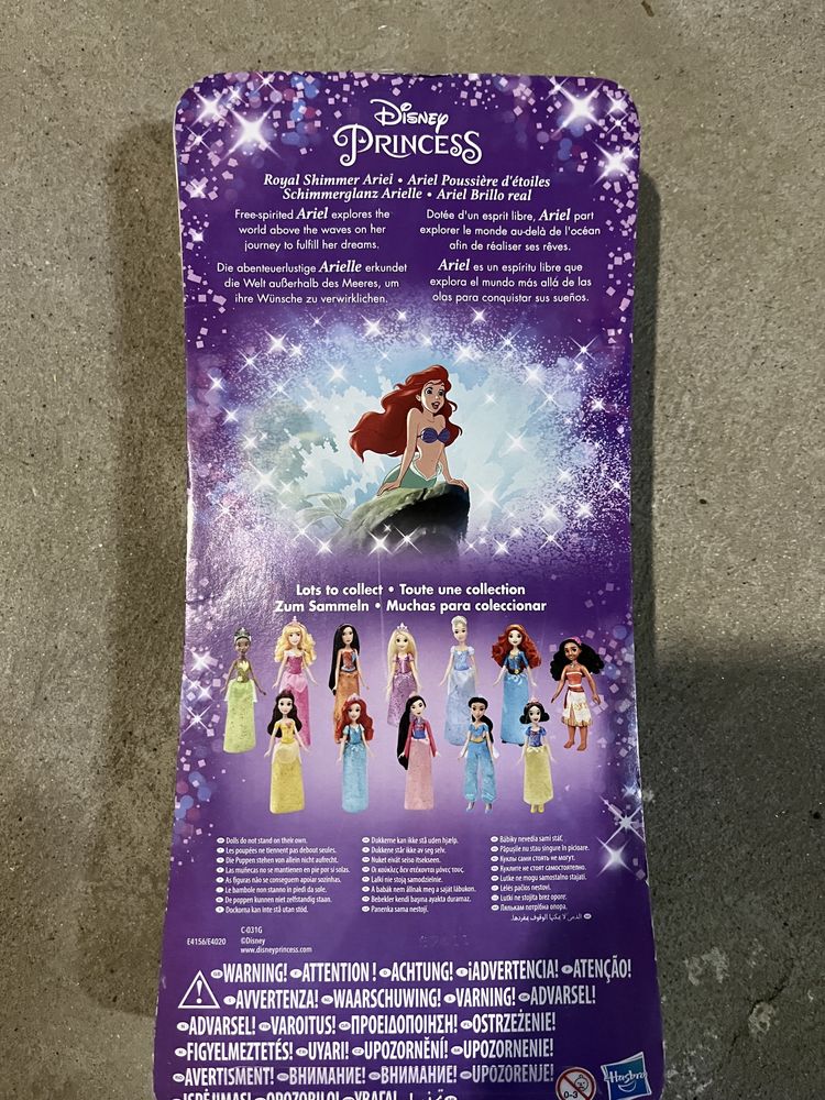 Hasbro Księżniczki Disneya Royal Shimmer Arielka