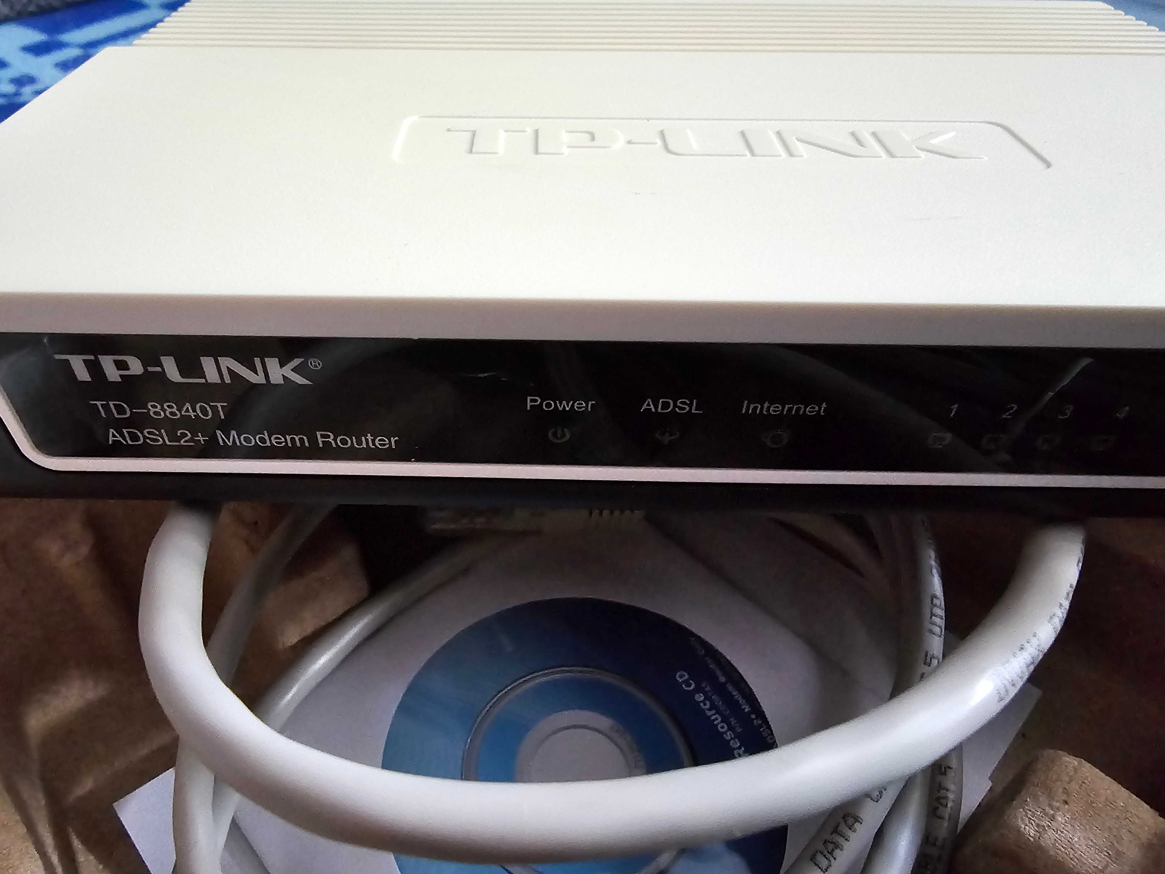 TP-Link ADSL2+ Modem Router (TD-8840T)