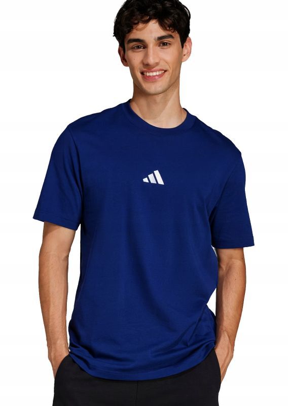 Adidas Wygodna Koszulka Męska Bawełniana T-shirt Small Logo L
