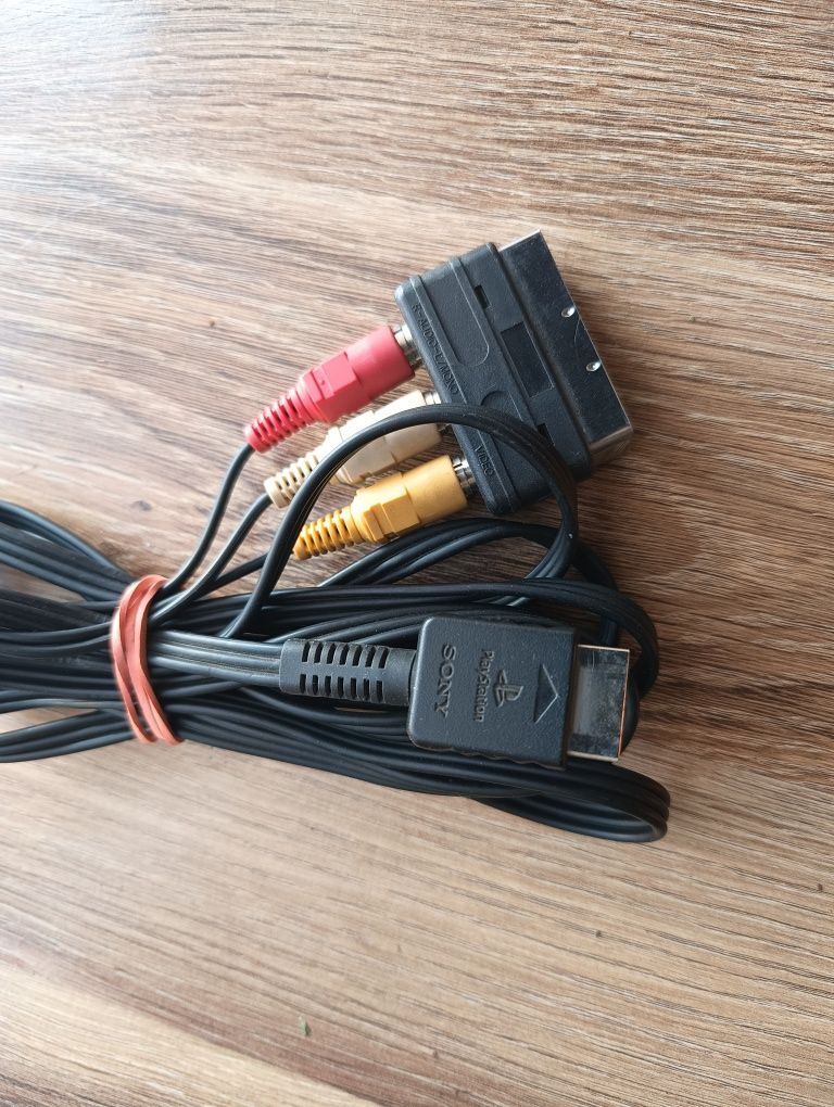 Kabel TV PlayStation PSX PS2 PS3 Sony kabel AV komponent RFU adaptor