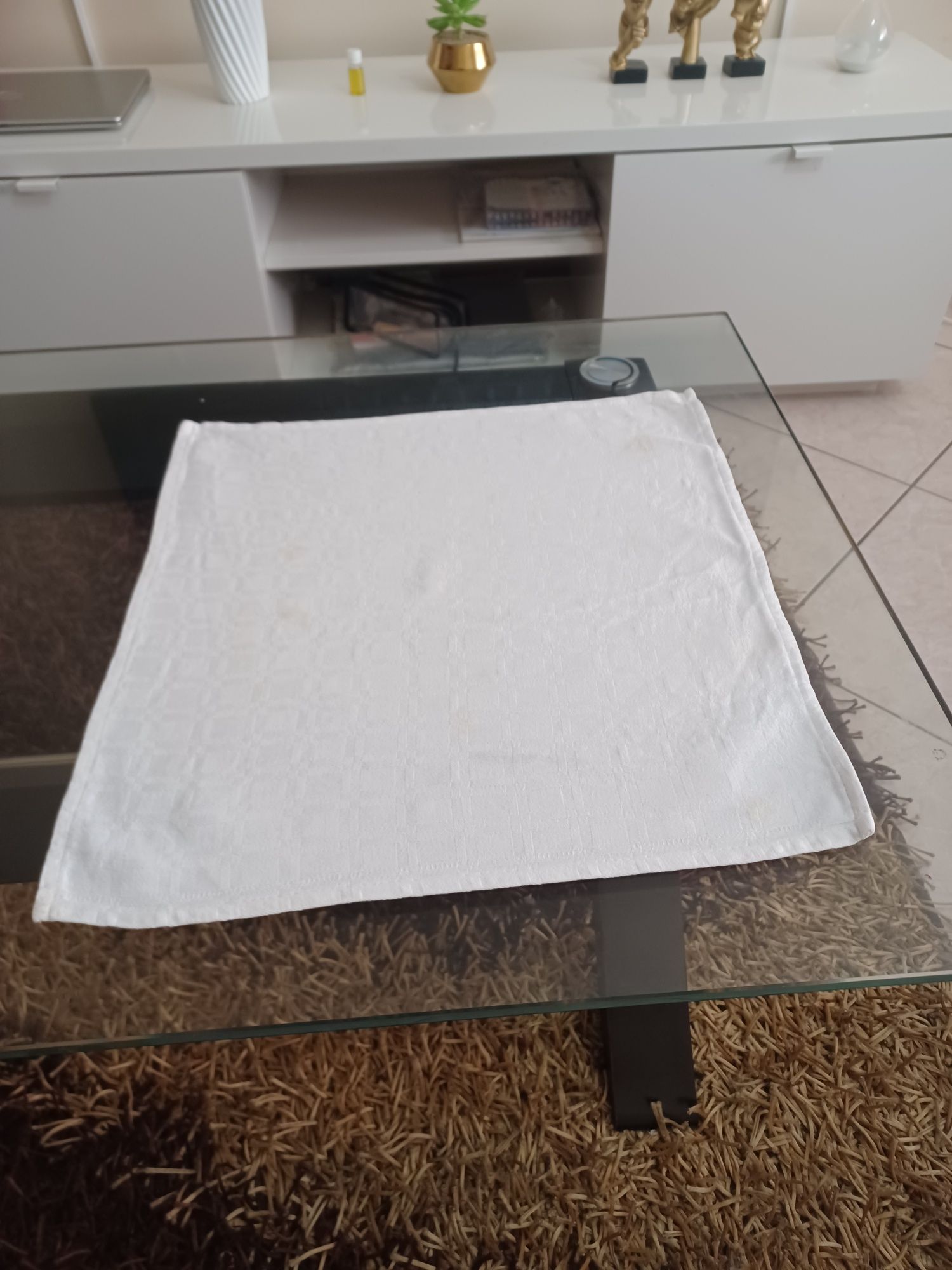 Toalhas de mesa.