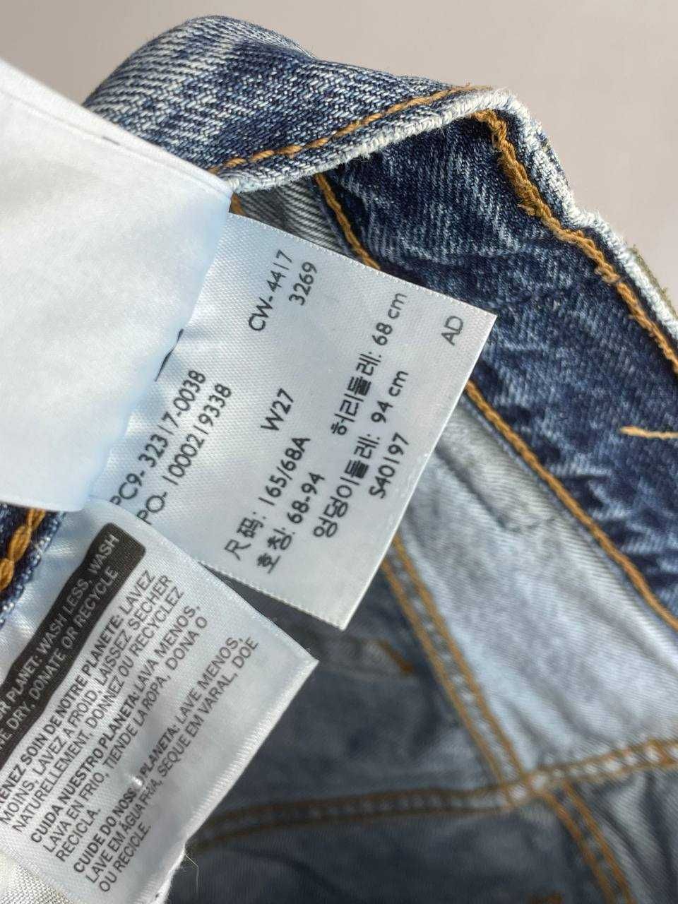 27/С Жіночі джинсові шорти Levi’s premium 501 джинсовые шорты оригинал