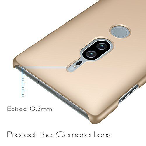 Etui Case Plecki Hard Cover - Sony Xperia Xz2 Premium (Złoty)