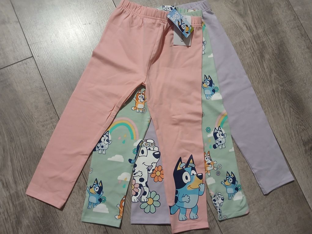Legginsy dziewczynka 104-110 bingo i bluey George