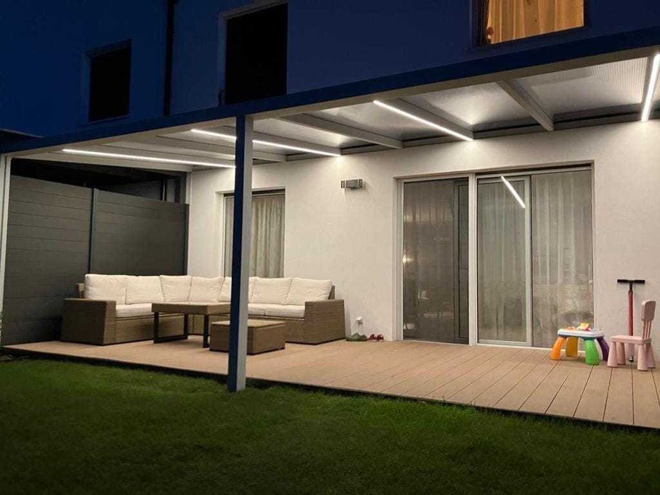 Pergola Aluminiowa Lamelowa oraz z Poliwęglanem