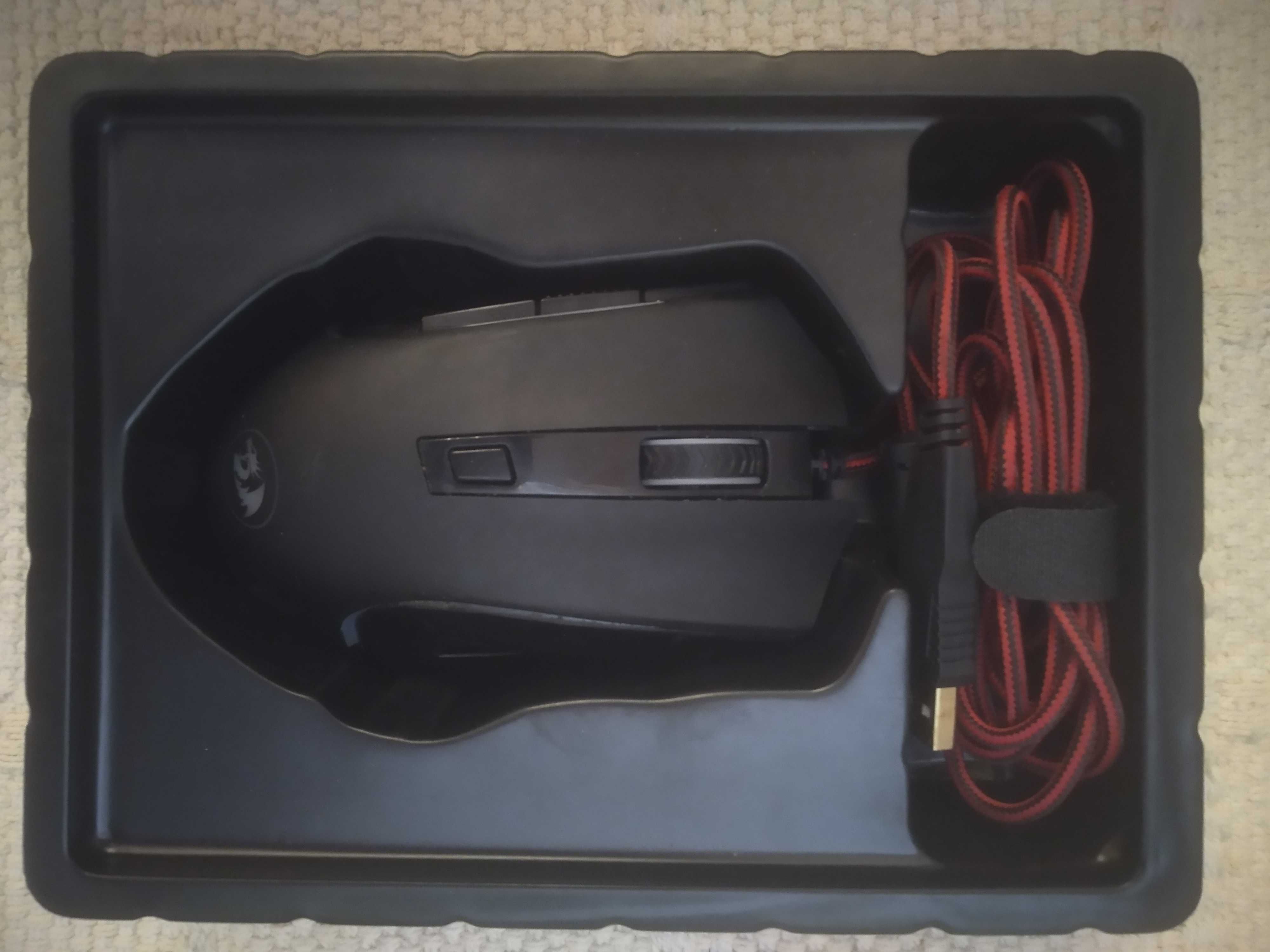 Стан нової, ігрова миша Redragon Nothosaur USB Black (RED-M606)