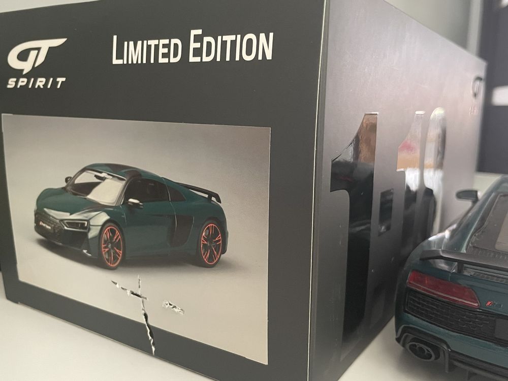 Dwa modele limitowe gt spirit / audi r8 hell /