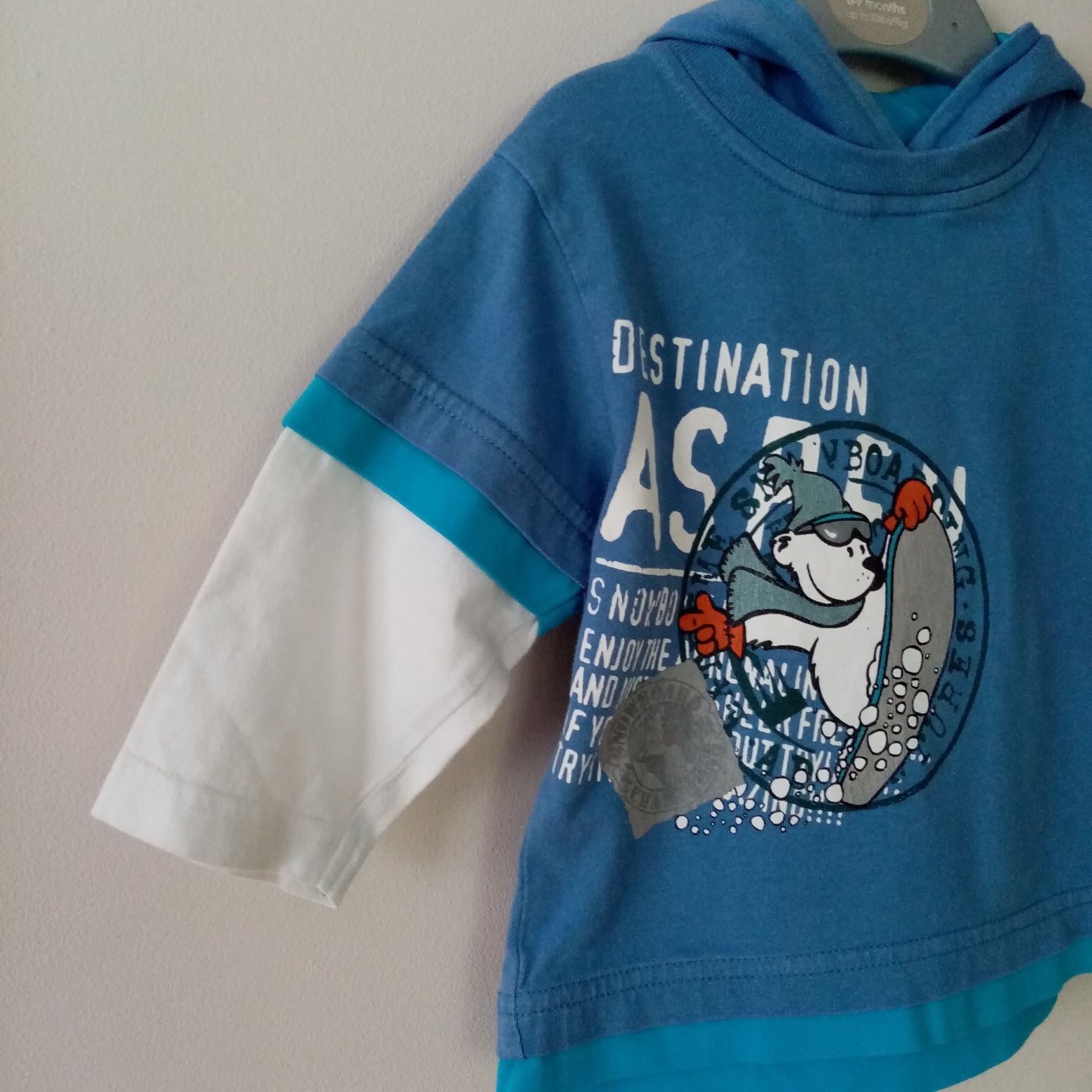 Bluza z kapturem dla chłopca