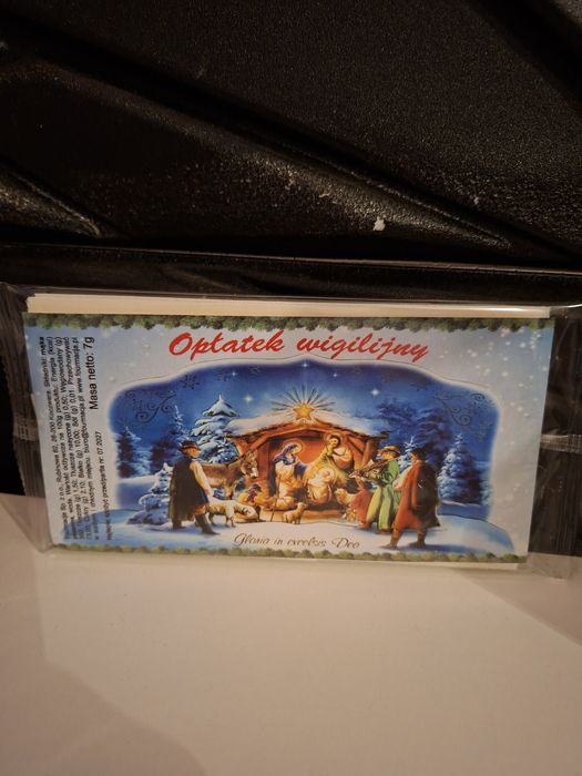Opłatki wigilijne 3 duże 2 małe