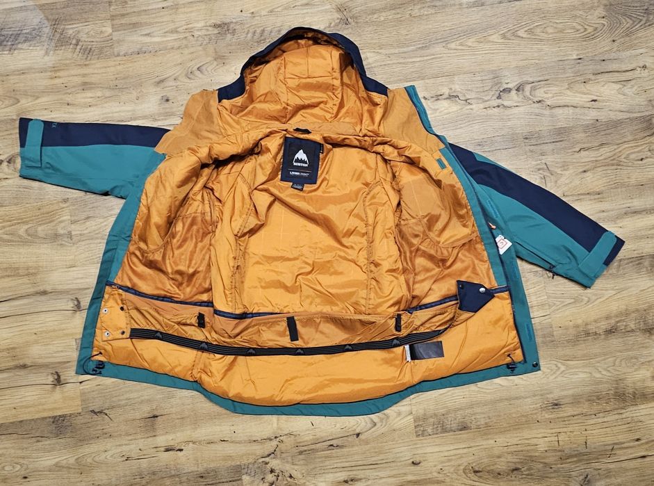 Męska Kurtka snowboardowa Burton Gore Tex L
zielony (antique gree