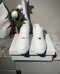 Biały|Sportowe-Męskie Nike AirForce1 UnisexTrampki37.5